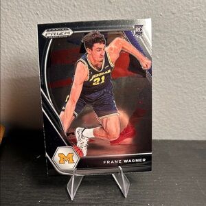 Franz Wagner Rookie Card Michigan Wolverines Orlando Magic